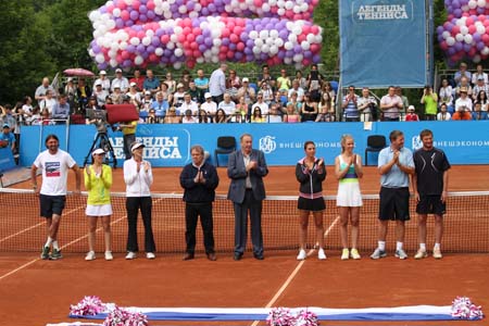 Легенды тенниса в Москве