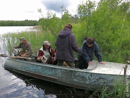 Деревня Гущино, озеро Бросно